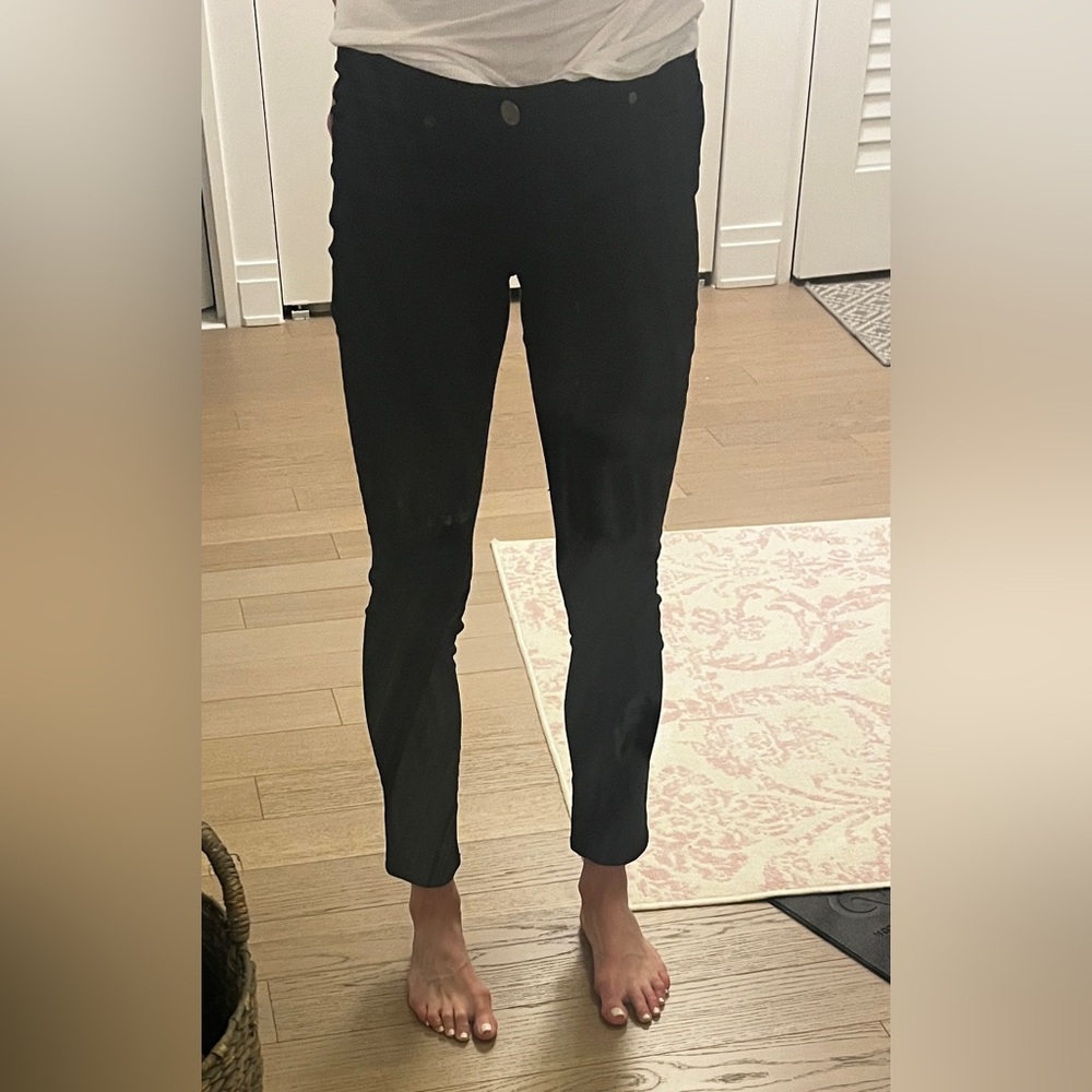 Vince black slim fit ankle pants